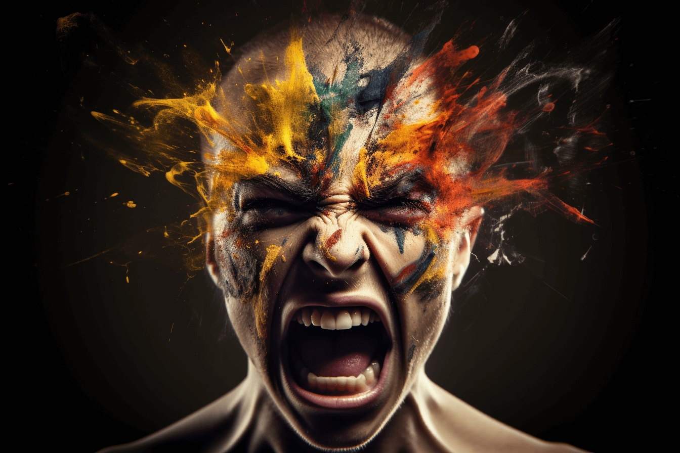 Anger camouflages our emotions